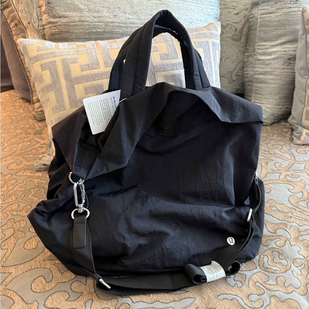 lululemon athletica Black Duffel Bag